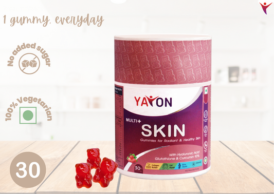 Collagen- boosting MULTI+ SKIN gummies