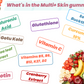 Collagen- boosting MULTI+ SKIN gummies
