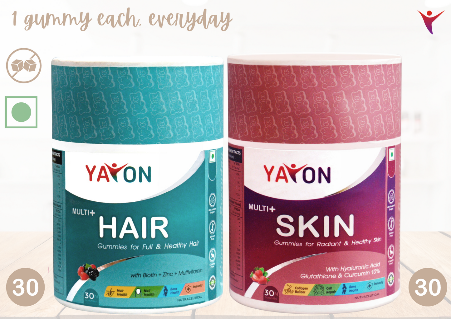 HAIR & SKIN MULTI+ Combo